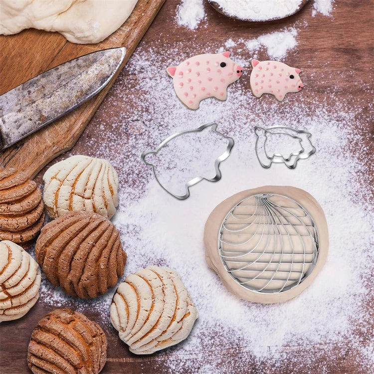 Concha Cutter Mexican Bread Mold With 3 Sizes