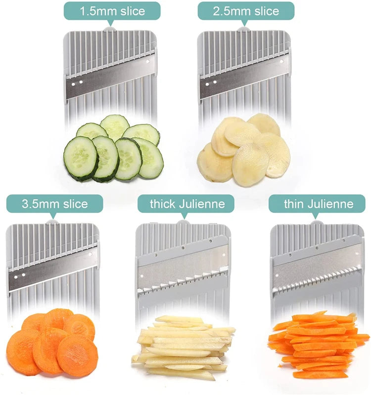 Adjustable Stainless Steel Vegetable Slicer