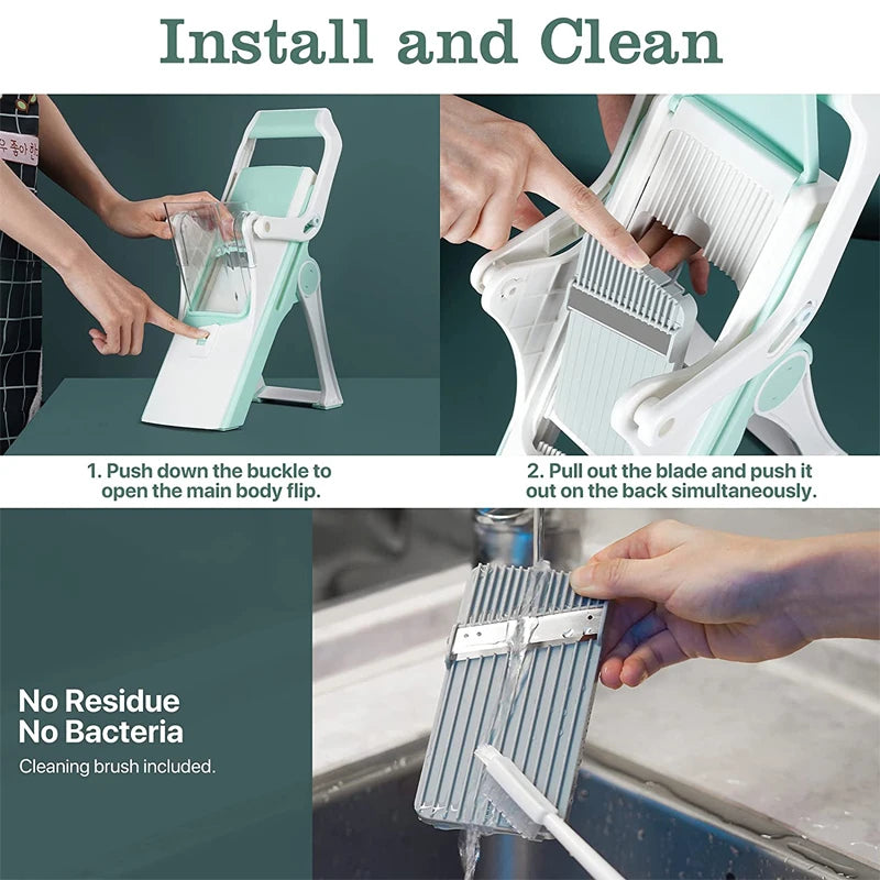 Adjustable Stainless Steel Vegetable Slicer