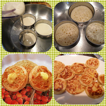 14Pcs/Set Round Cookie Biscuit Cutter Set