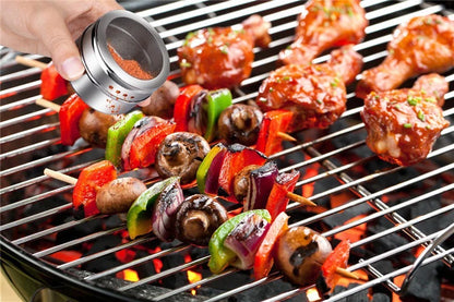 Magnetic Spice Tins Stainless Steel Spice Jars