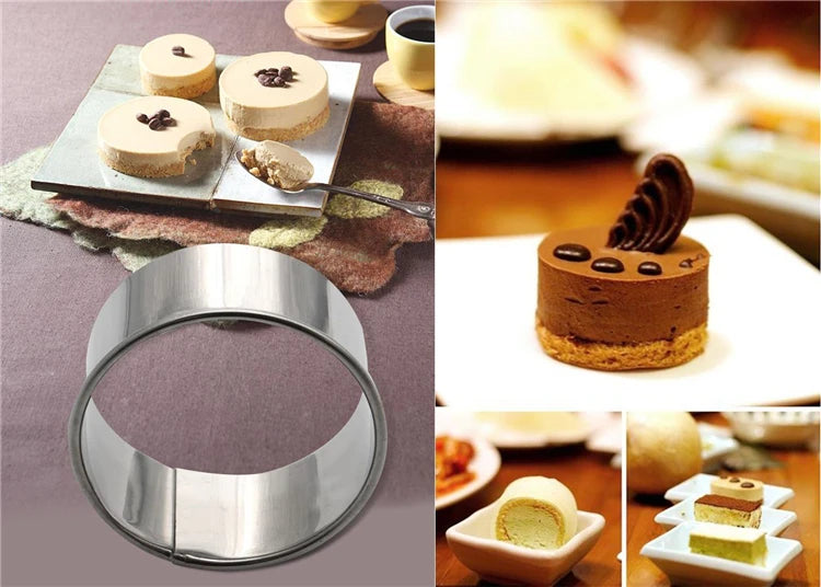 14Pcs/Set Round Cookie Biscuit Cutter Set