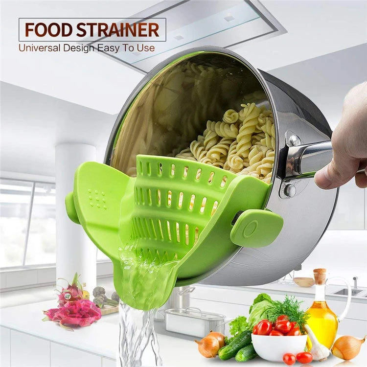 Universal Silicone Clip-on Pan Pot