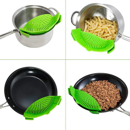 Universal Silicone Clip-on Pan Pot