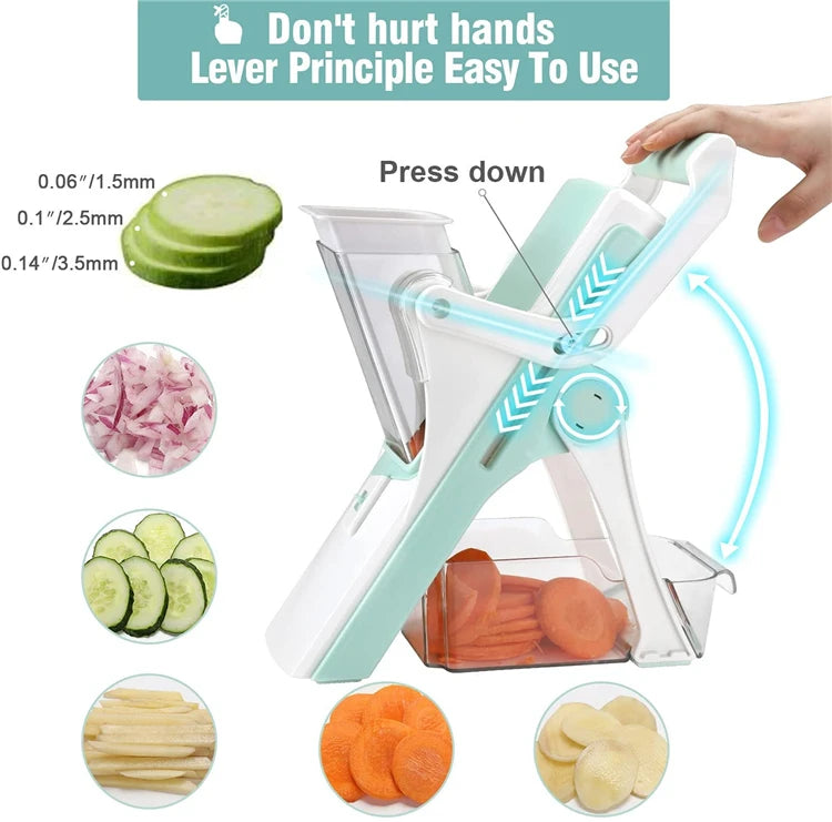 Adjustable Stainless Steel Vegetable Slicer