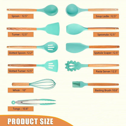 Silicone Cooking Utensils Set