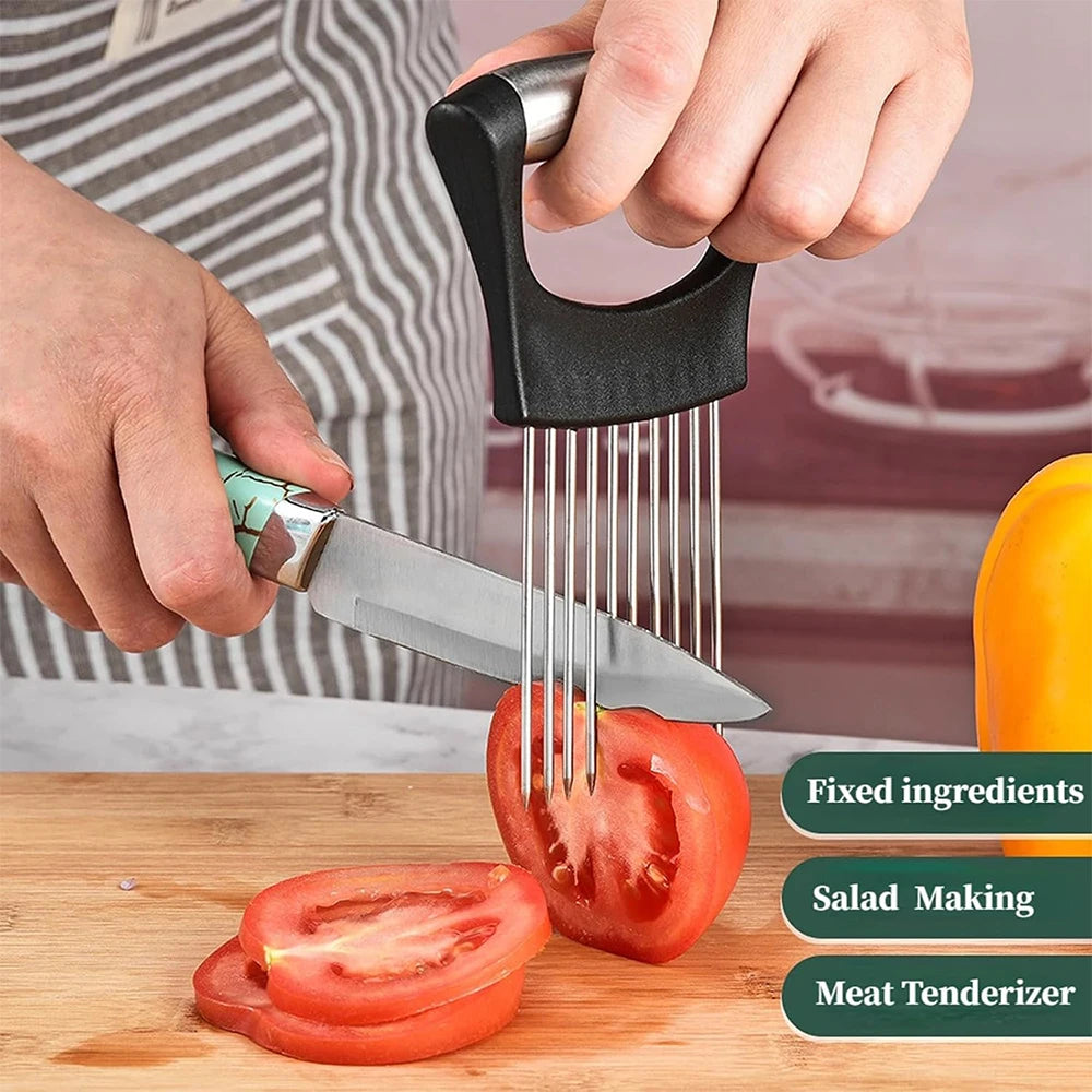 Stainless Steel Onion Slicer Holder