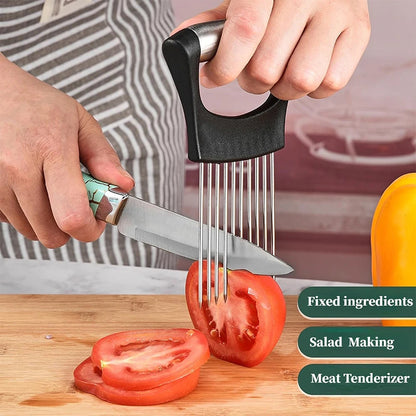 Stainless Steel Onion Slicer Holder