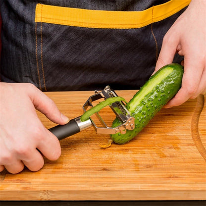 Stainless Steel Dual Blade Vegetable Peeler