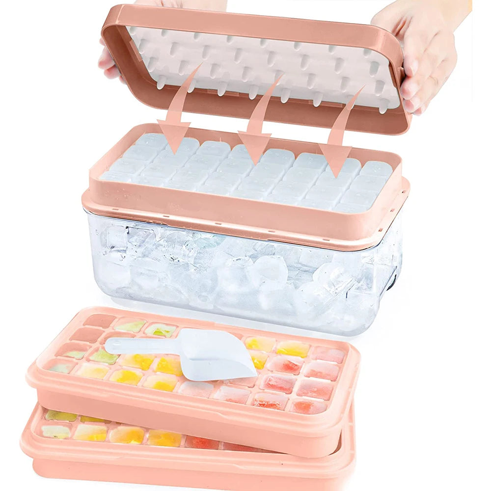 Ice Cube Tray with Stackable