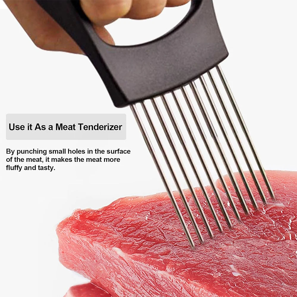 Stainless Steel Onion Slicer Holder