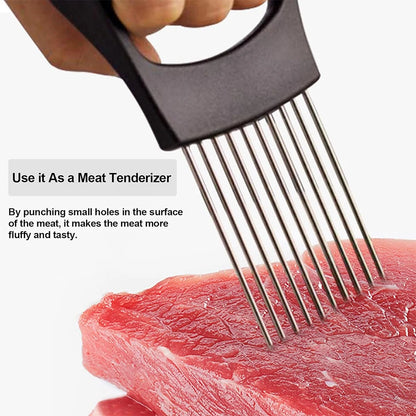 Stainless Steel Onion Slicer Holder