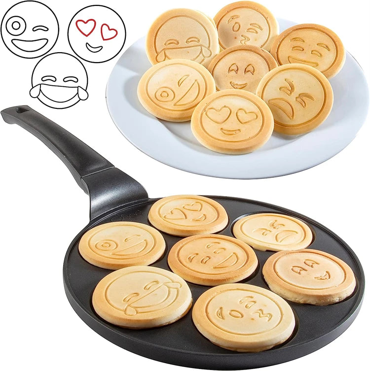 Smiley Face Pancake Pan 100% Non-stick
