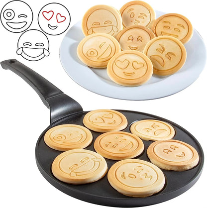 Smiley Face Pancake Pan 100% Non-stick