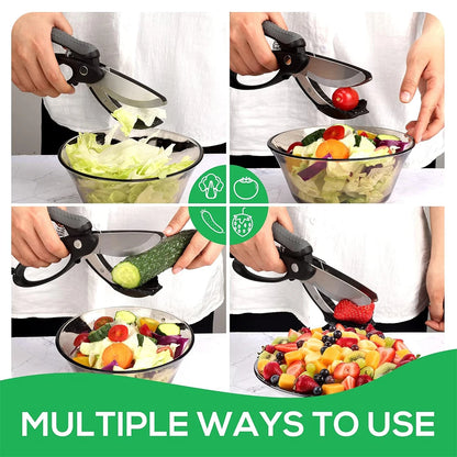 Salad Scissors Upgraded Salad Scissors Tossing