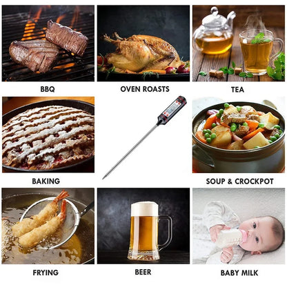 Stainless Steel Probe Cooking Thermometer