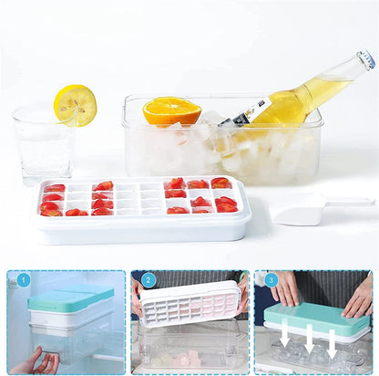Ice Cube Tray with Stackable