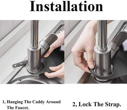 Kitchen Sink Caddy Sponge Holder Hanging