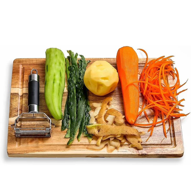Stainless Steel Dual Blade Vegetable Peeler
