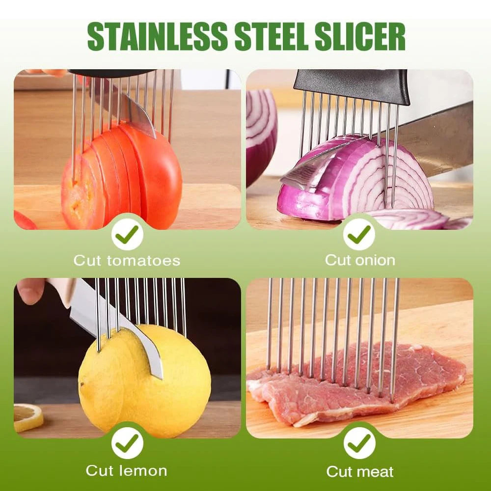 Stainless Steel Onion Slicer Holder