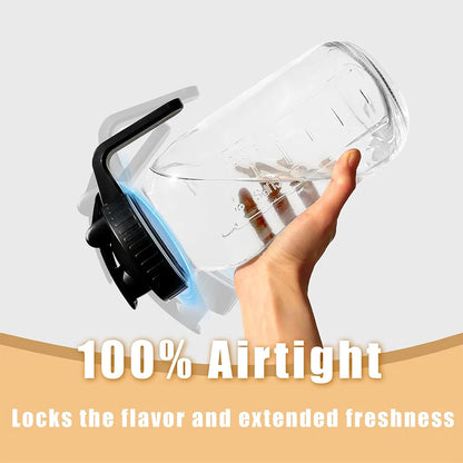 Mason Jar Pour Spout Lid with Handle Leak Proof