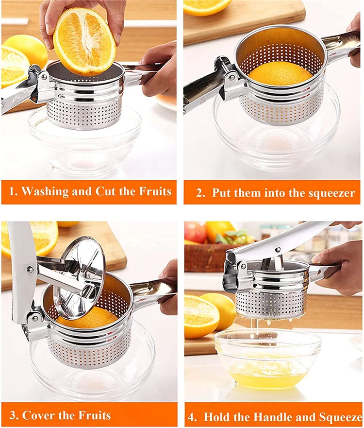 Stainless Steel Manual Potato Masher