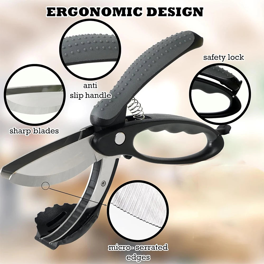 Salad Scissors Upgraded Salad Scissors Tossing