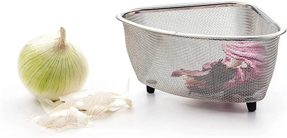 In-Sink Mesh Colander Strainer Basket