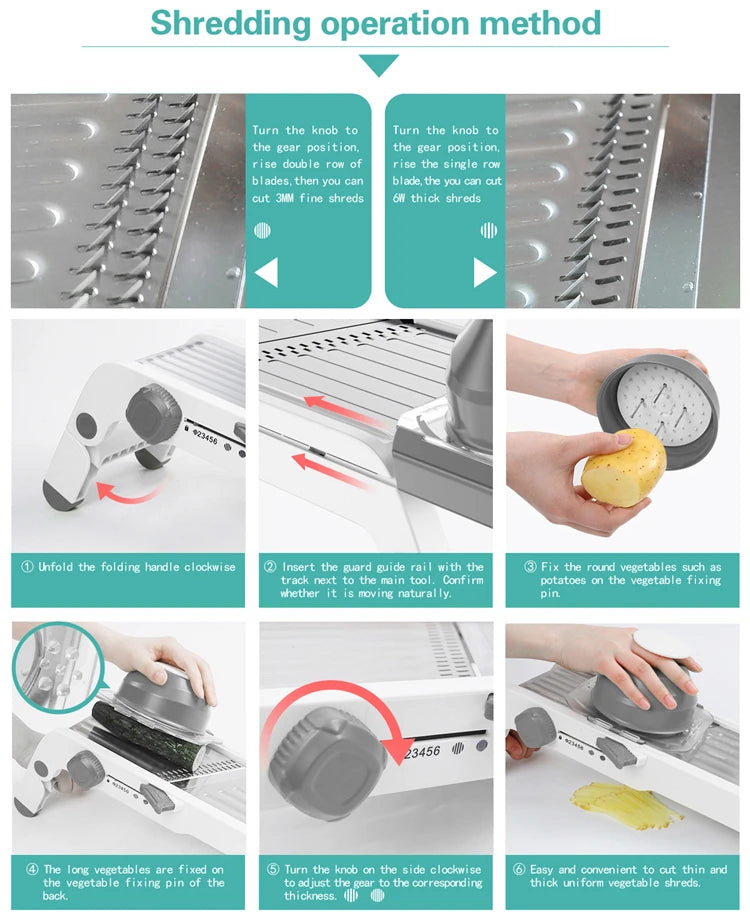 Ultra Sharp Slicer Upgraded Vegetable Slicer