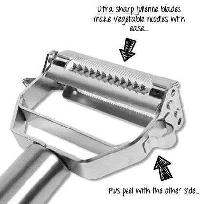 Stainless Steel Dual Blade Vegetable Peeler