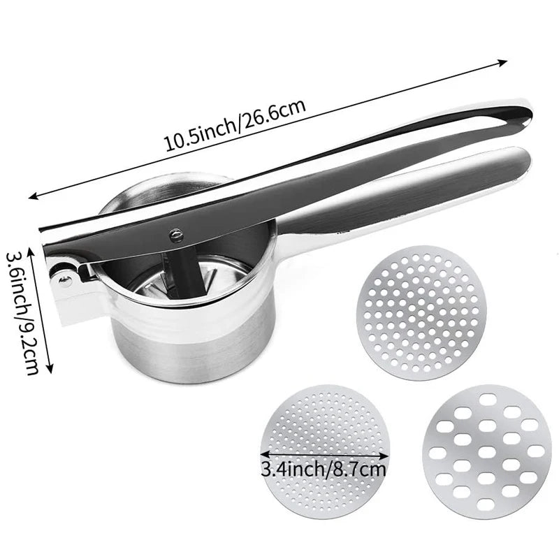 Stainless Steel Manual Potato Masher