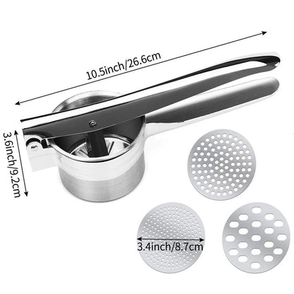 Stainless Steel Manual Potato Masher