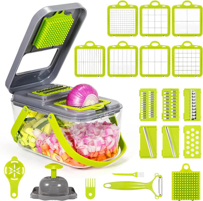 22 in 1 Vegetable Chopper Dicer Onion Chopper