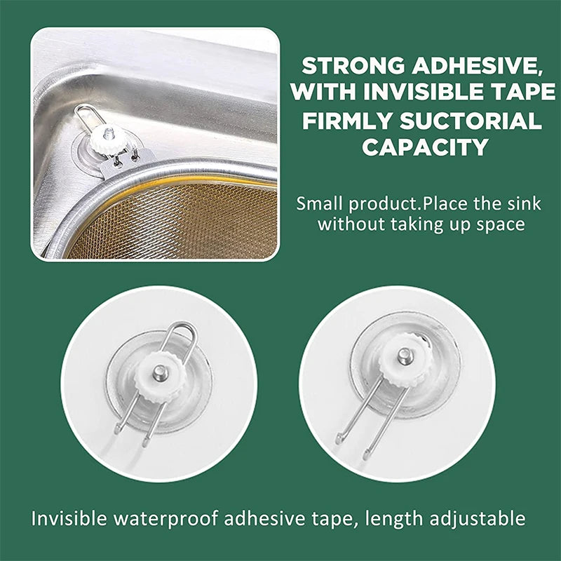 In-Sink Mesh Colander Strainer Basket