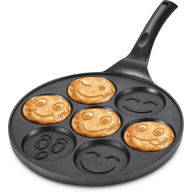 Smiley Face Pancake Pan 100% Non-stick