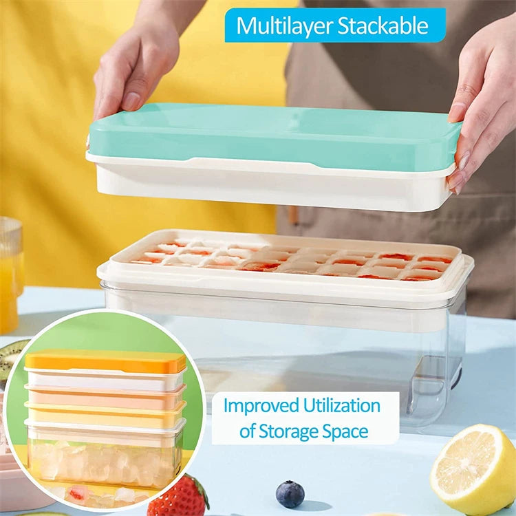 Ice Cube Tray with Stackable