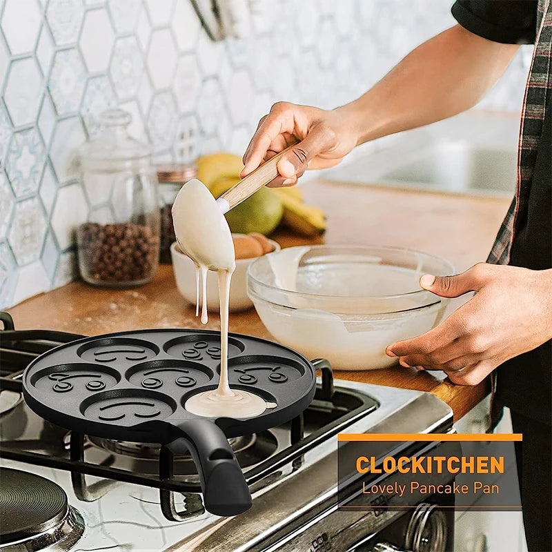 Smiley Face Pancake Pan 100% Non-stick