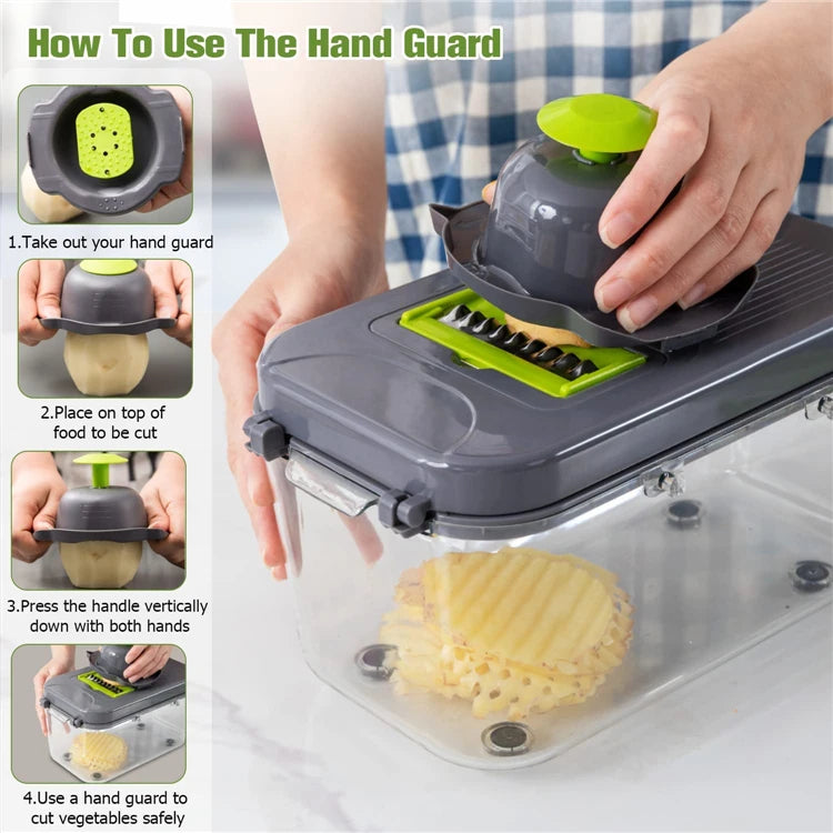 22 in 1 Vegetable Chopper Dicer Onion Chopper