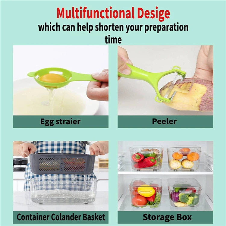22 in 1 Vegetable Chopper Dicer Onion Chopper