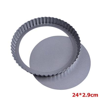 6 Size Mini Tart Pan with Removable Bottom