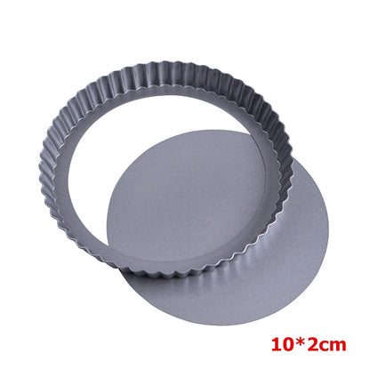6 Size Mini Tart Pan with Removable Bottom