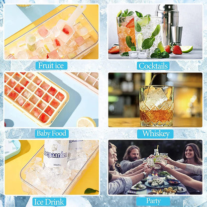 Ice Cube Tray with Stackable