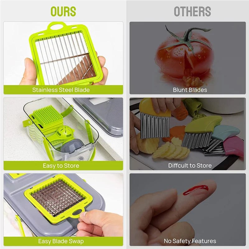 22 in 1 Vegetable Chopper Dicer Onion Chopper