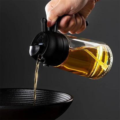 2 in 1 Olive Oil Dispenser Oil Sprayer