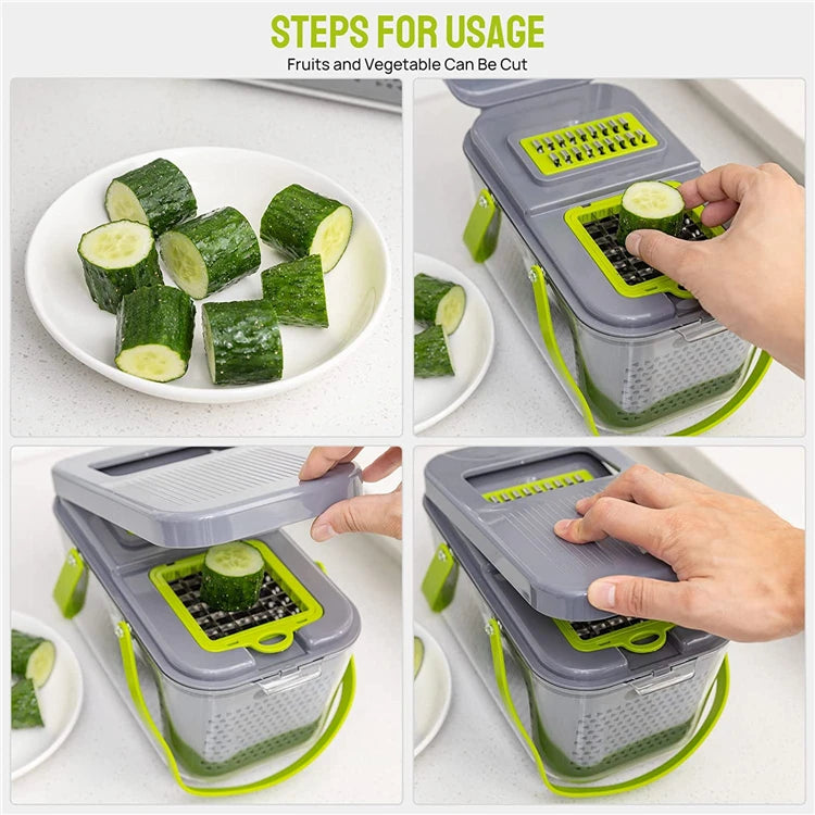 22 in 1 Vegetable Chopper Dicer Onion Chopper