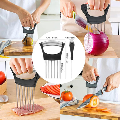 Stainless Steel Onion Slicer Holder