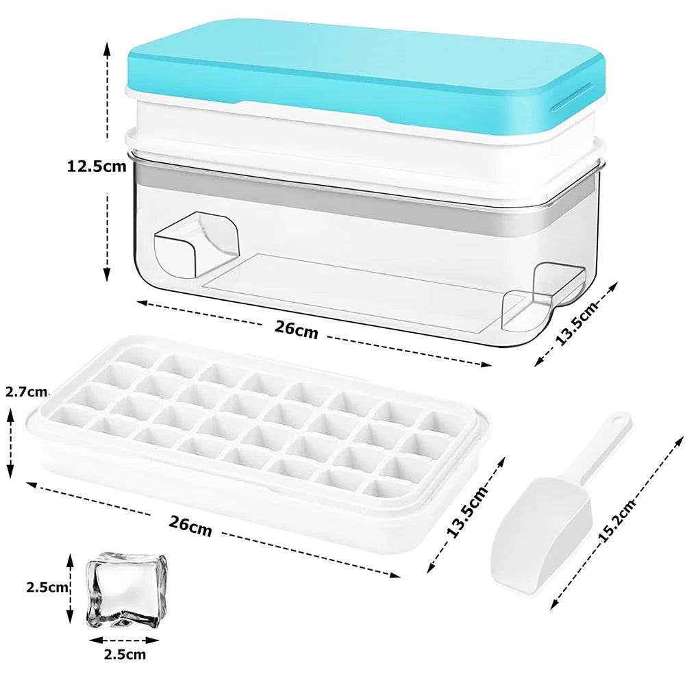 Ice Cube Tray with Stackable