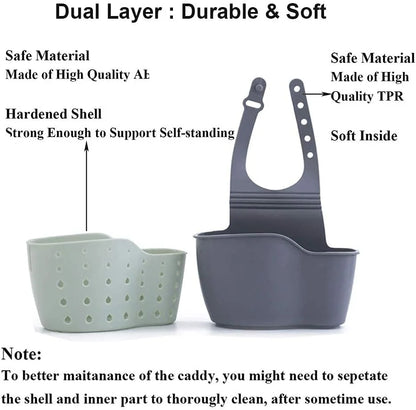 Kitchen Sink Caddy Sponge Holder Hanging
