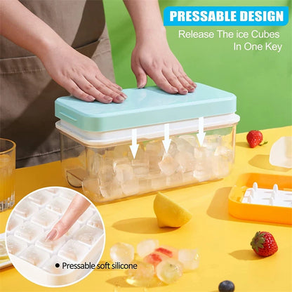 Ice Cube Tray with Stackable