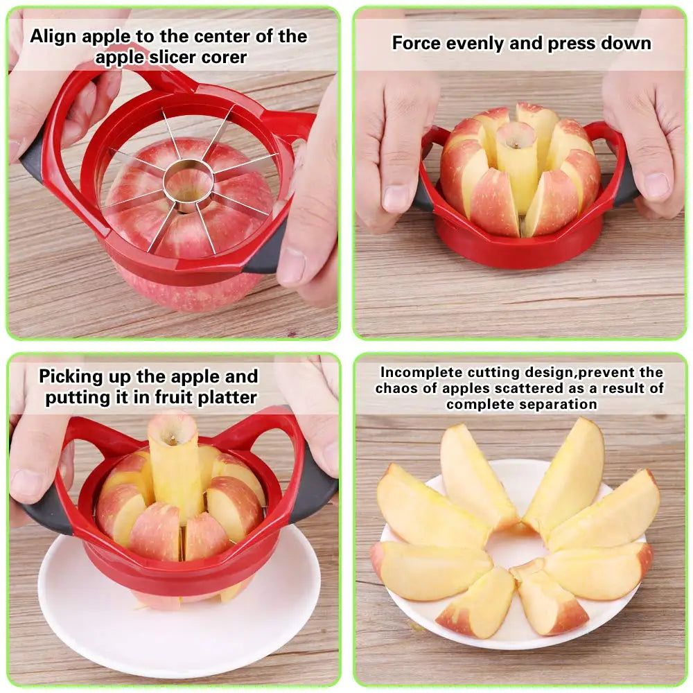 Stainless Steel Apple Slicer Upgraded